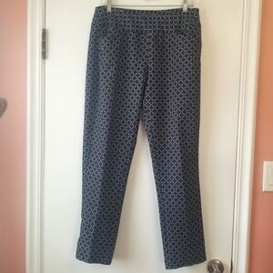 TAIL WHITE LABEL Pull On Black Golf Tee Performance Golf Pants Size 12